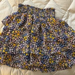 Girls flower skirt